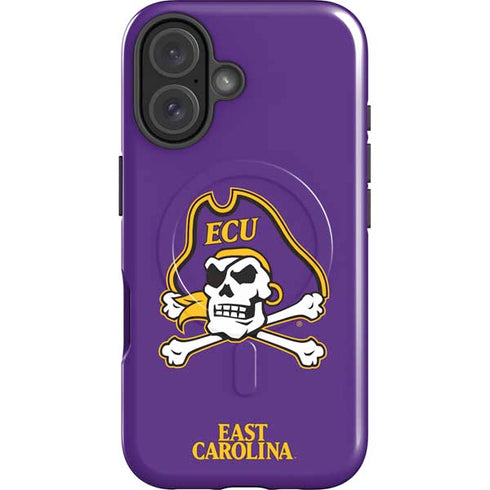 East Carolina University ECU Pirates iPhone 16 Plus Magsafe Impact Case